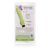 Glow In The Dark Jelly Penis Vibrator 7 Inch Green Adult Toy Vibrators